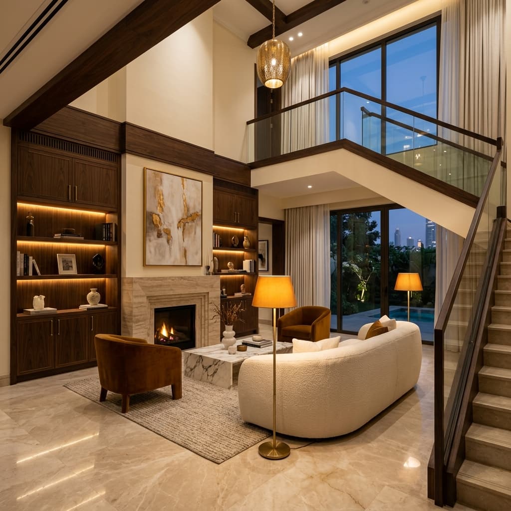 Luxury interior design showcase